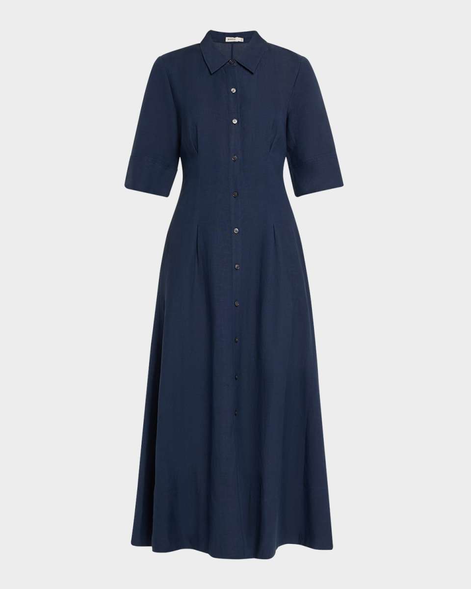 Claudine Midi Shirtdress